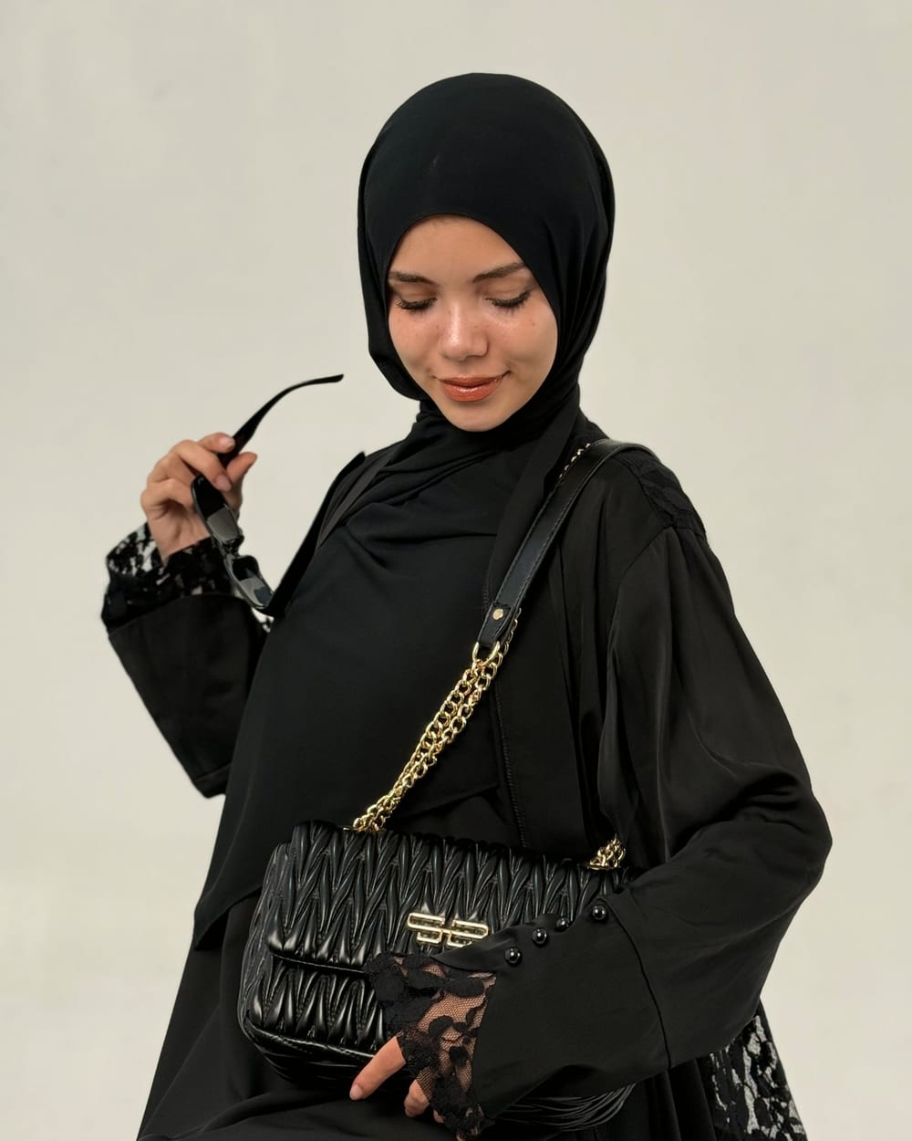 offwhite Sleeveless Dress with Magic zipper